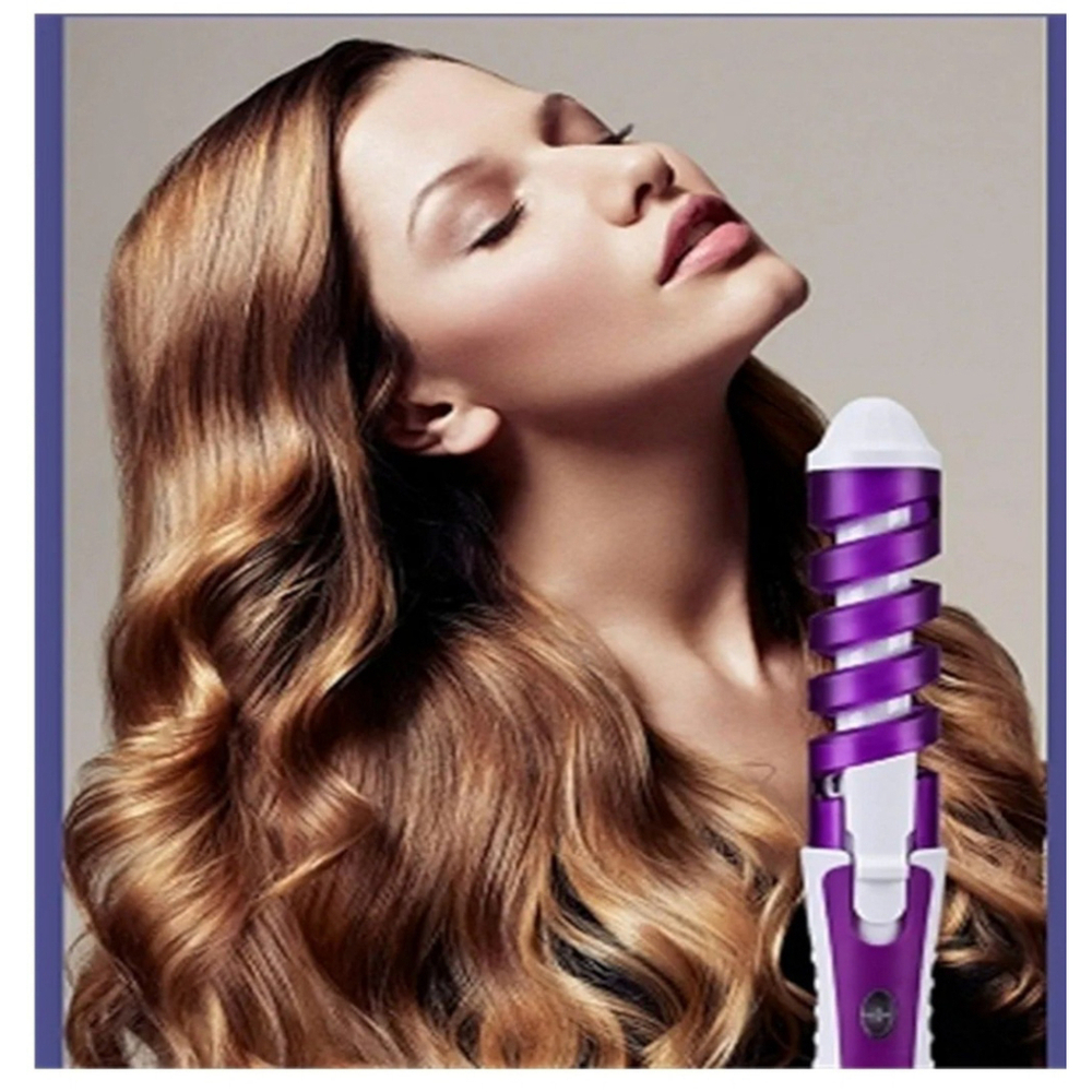 Tourmaline Ceramics Curling Iron In Purple